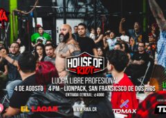 CARTELERA RWA | HOUSE OF RIOT: 04-08-2024.