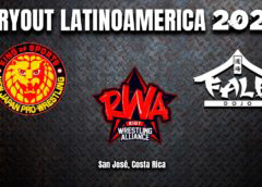 RWA anuncia el Tryout Latinoamerica 2024 – Fale Dojo – NJPW | 23 Ene, 2023.